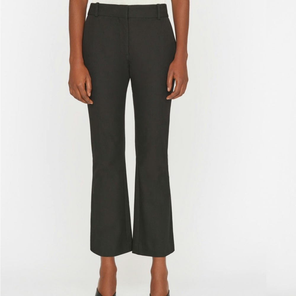 Frame Le Crop mini boot cut in Noir Sz 2